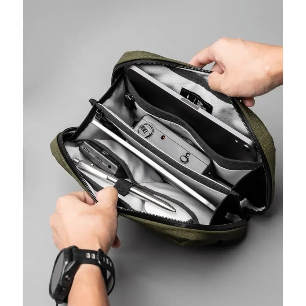 NWT Alpaka Elements Tech Travel Case Sling Bag Army Green | Axoflux 600D